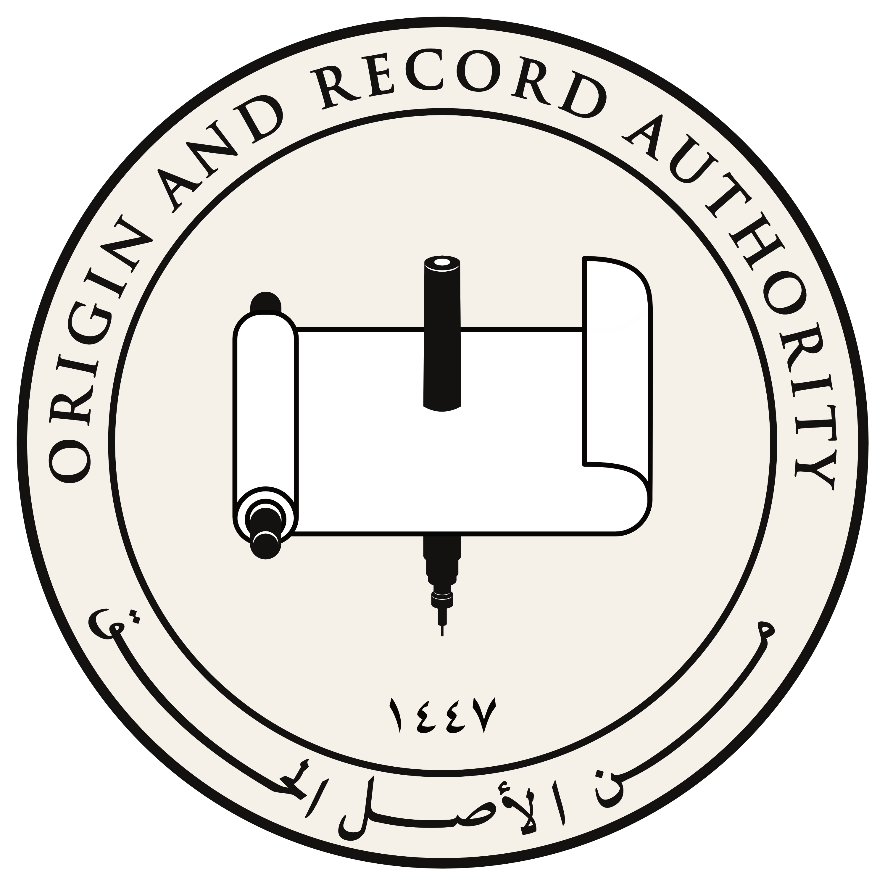 Great Seal of the Origin and Record Authority Great Seal of the ORA